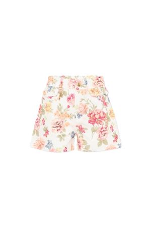 Shorts multicolor floreali CHLOÉ KIDS | C20849S95
